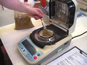 Testing equipment being used in the ETL lab