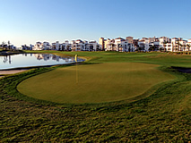 Green 4 at La Torre Golf Resort, Spain